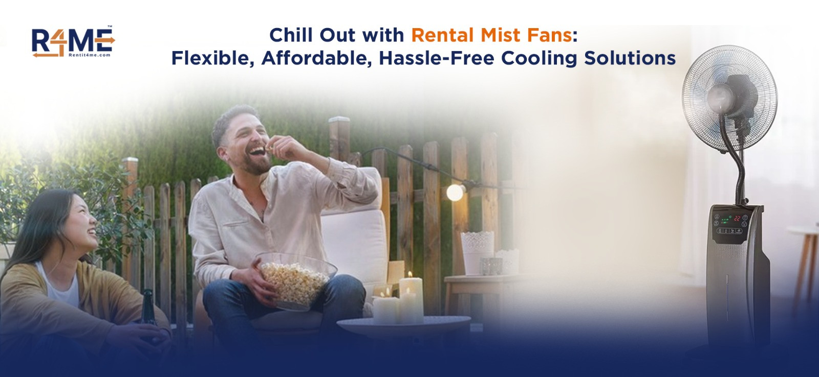 Chill Out with Rental Mist Fans: Flexible, Affordable, Hassle-Free Cooling Solutions