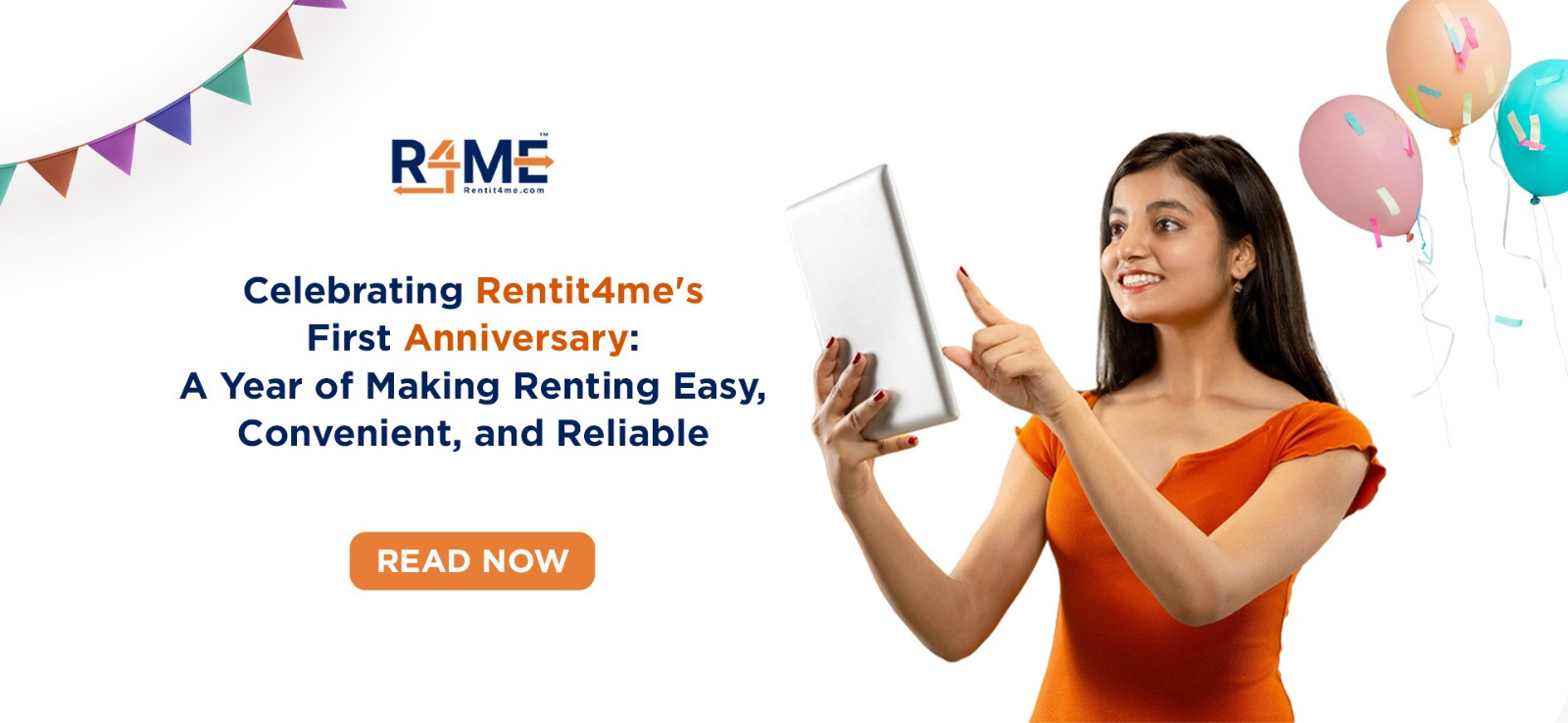 Celebrating Rentit4me's First Anniversary: A Year of Making Renting Easy, Convenient, and Reliable