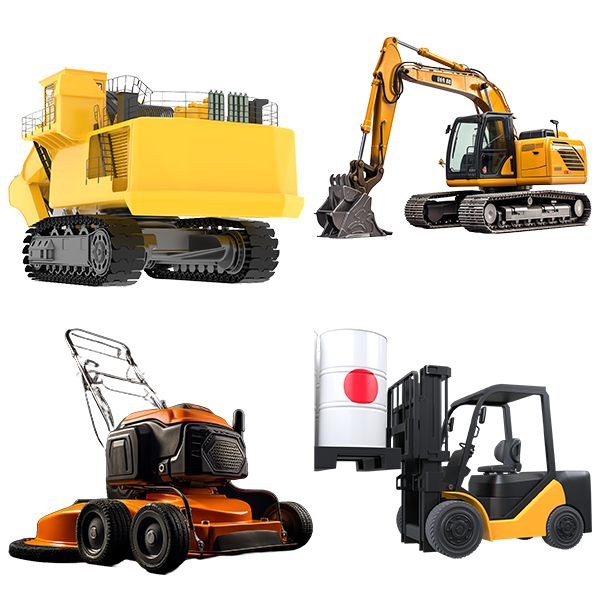 Earth Moving Heavy Equipment on rent