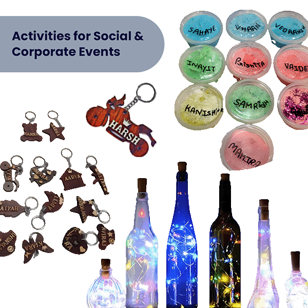 Activities for Events on rent