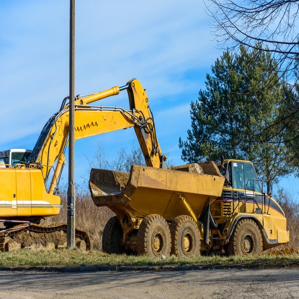 Excavators  on rent