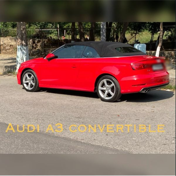 Audi A3 on rent