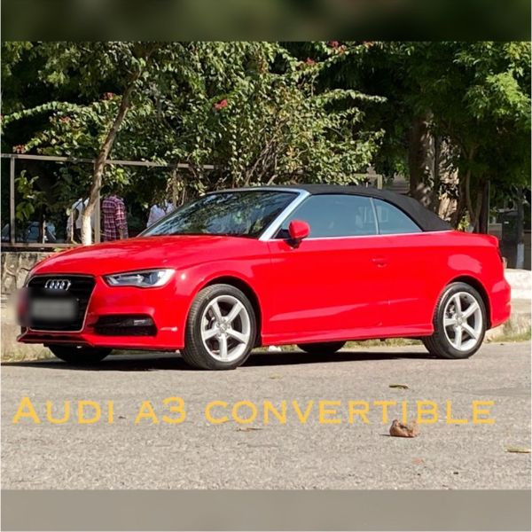 Audi A3 on rent