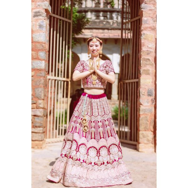 Sherwani and Lehnga combo   on rent