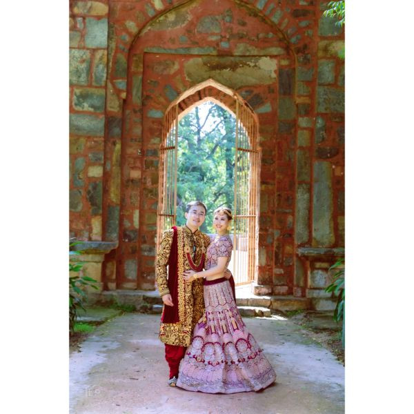 Sherwani and Lehnga combo   on rent