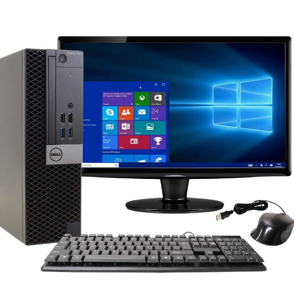 Desktop - DUAL CORE / 4 GB RAM / 160 GB HDD / 18.5” TFT SCREEN on rent