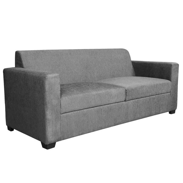 Sofa Set Three Seater on Rent (Grey) on rent