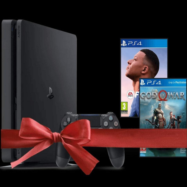 PS4 + FIFA 21 + GOD OF WAR on rent