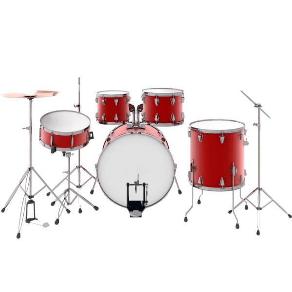 KAPS Drum Set (7 Piece) on rent