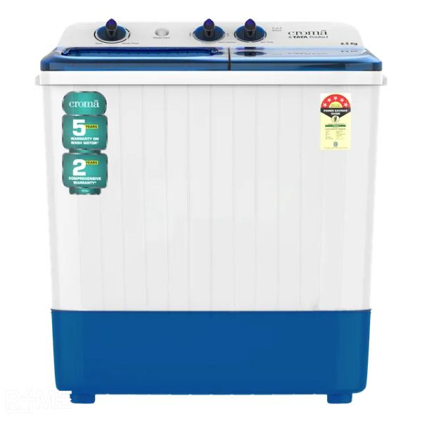 Croma Semi Automatic Washing Machine with Spiral Pulsator on rent
