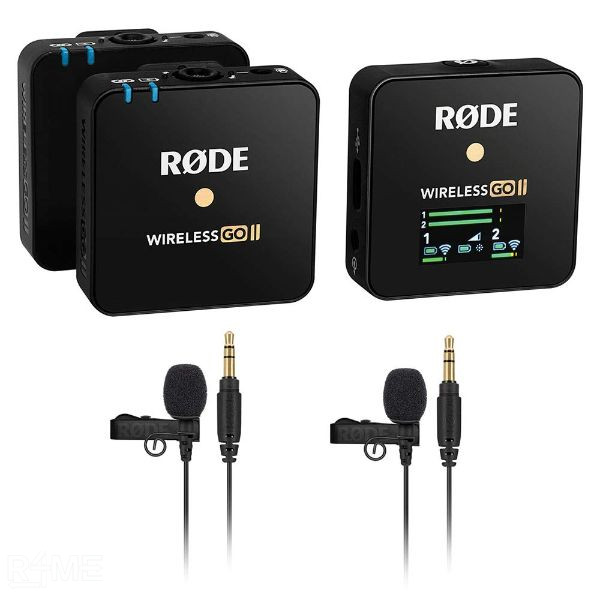 Wireless Rode Go Dual Mic on rent