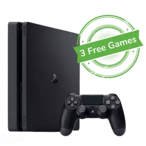 PS4 w/1 Controller [3 Free Games] on rent