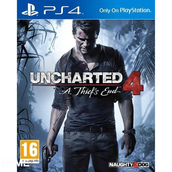 Uncharted 4: A Thief's End PS4 on rent