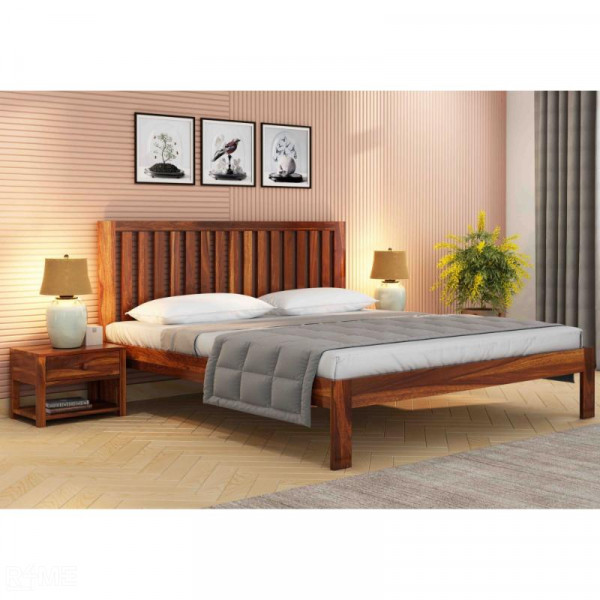 Double Bed Without Storage on rent