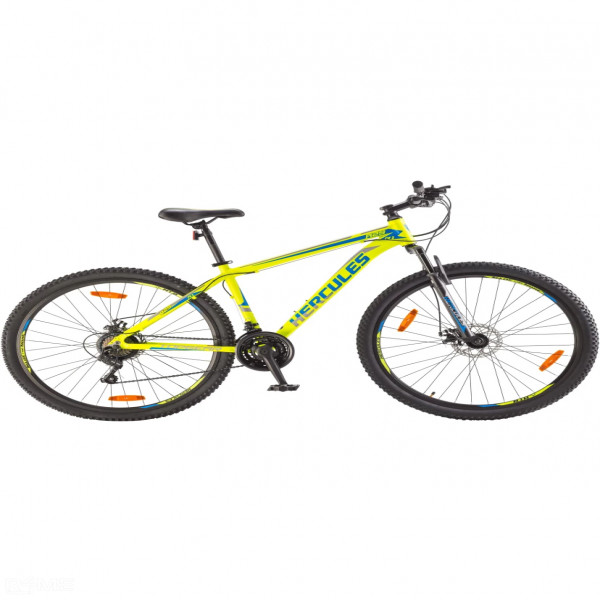 Hercules A29 R1 bicycle with loaded accessories on rent