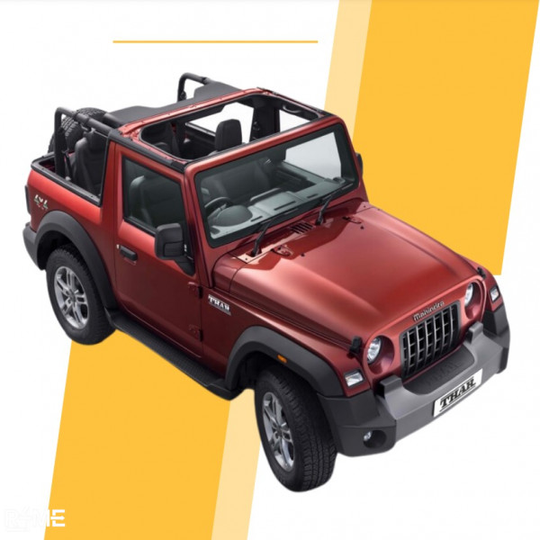 Mahindra 4x4 THAR Soft Top (Automatic Transmission) on rent