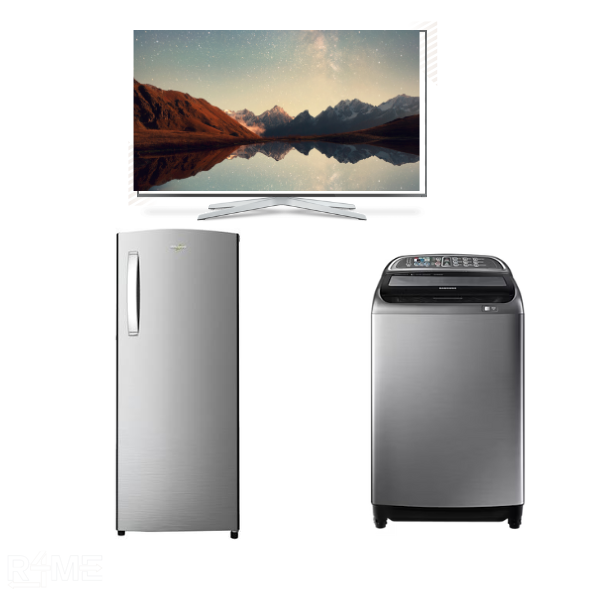 Combo - Fridge, Washing Machine & TV on rent