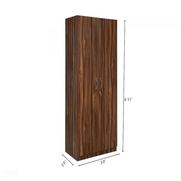 Wooden wardrobe with 2 door 7 Feets hight on rent