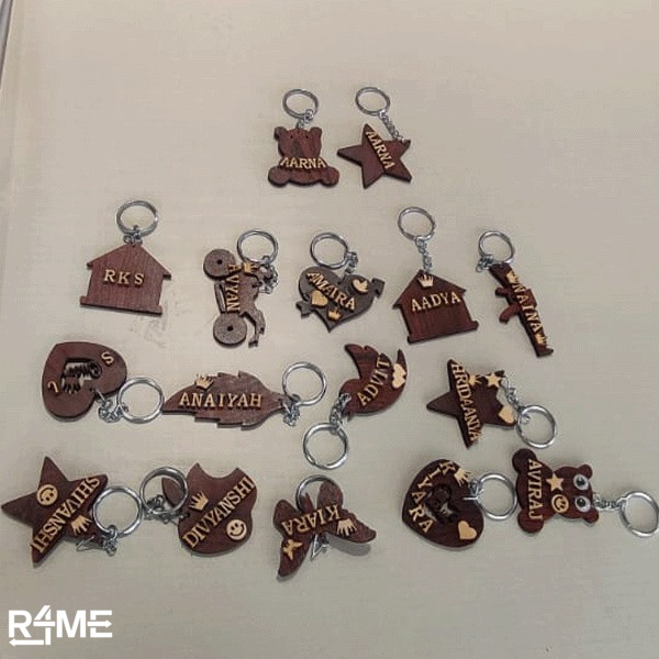 Customized Key Chain Making on rent