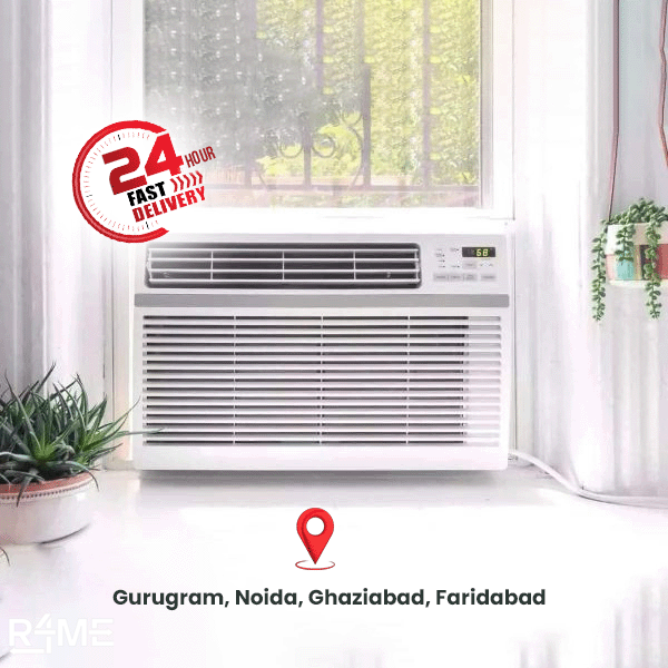 Window AC 1 Ton Express Delivery on rent
