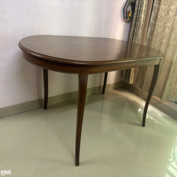 3 SEATER SOFA  6 SEATER WOODEN DINING TABLE AND ALUMINIUM FOLDABLE WALKER FOR HANDICAPPED AND OLD PEOPLE on rent
