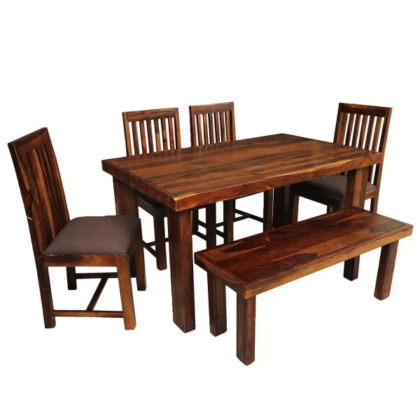 Weave 6 Seater Dining Set  on rent